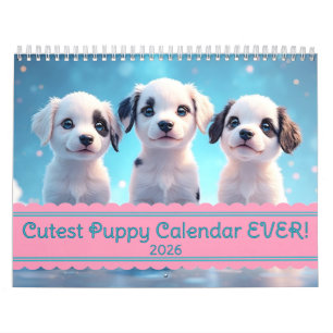 Calendario de cachorros más lindo ¡NUNCA!