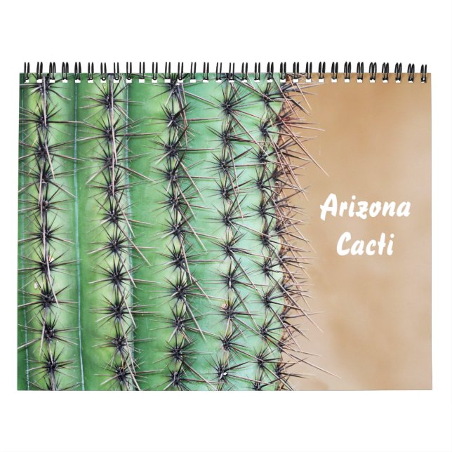 Calendario de Cacti de Arizona (Tapa)