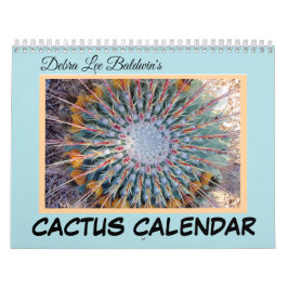 Calendario de Cactus por Debra Lee Baldwin