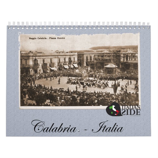 Calendario de Calabria Italia (Tapa)