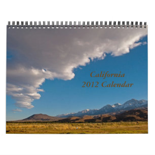 Calendario de California 2012