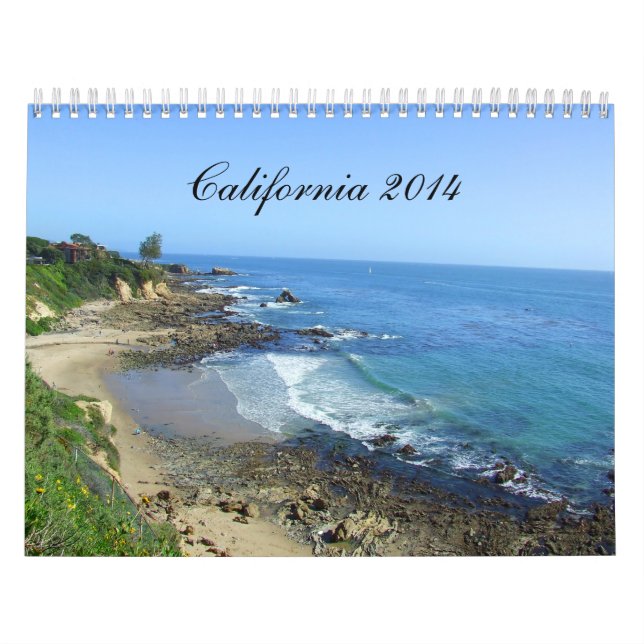 Calendario de California, calendario de 2014 (Tapa)