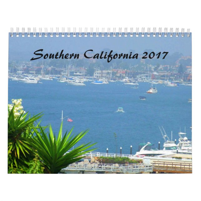 Calendario de California meridional SOCAL 2017 (Tapa)