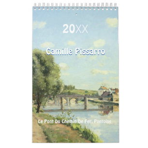 Calendario de Camille Pissarro Impresionistas