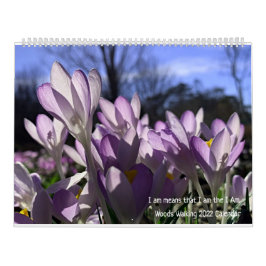 Calendario de caminatas de Woods 2022