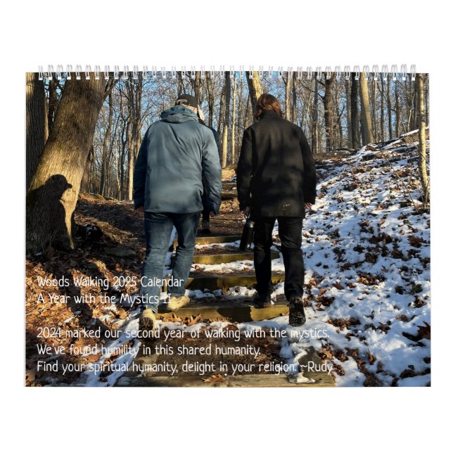 Calendario de caminatas de Woods 2025 (Tapa)