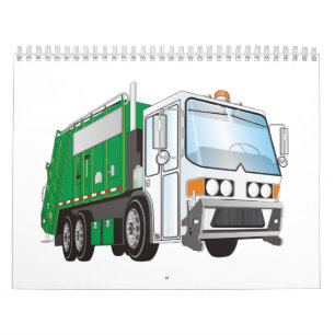 Calendario de camiones de basura de 2012