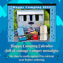 Calendario de Camping Feliz 2024