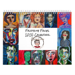 Calendario de caras favoritas 2025