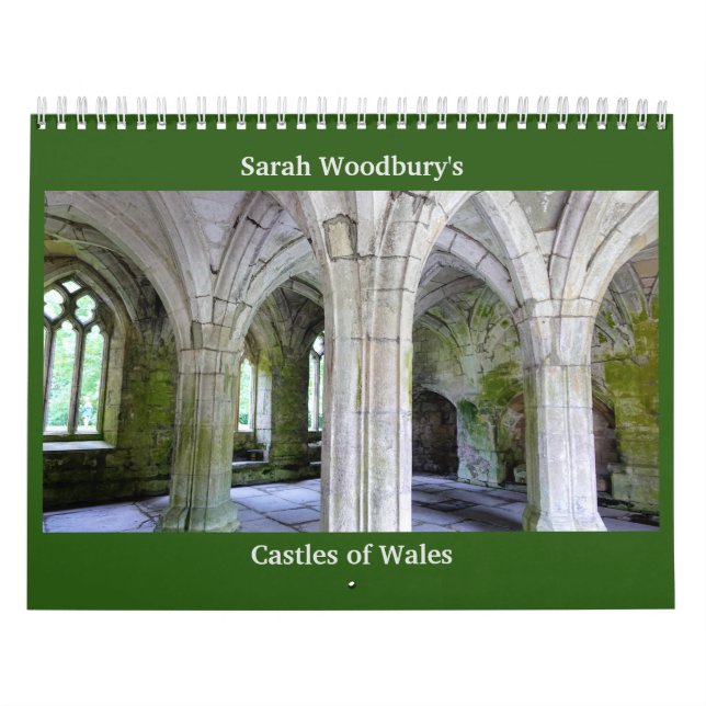 Calendario de castillos de Gales de Sarah Woodbury (Tapa)