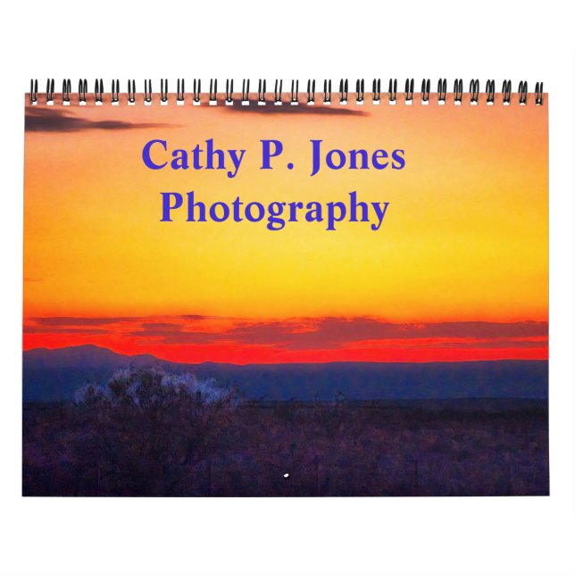 Calendario de Cathy P. Jones (Tapa)
