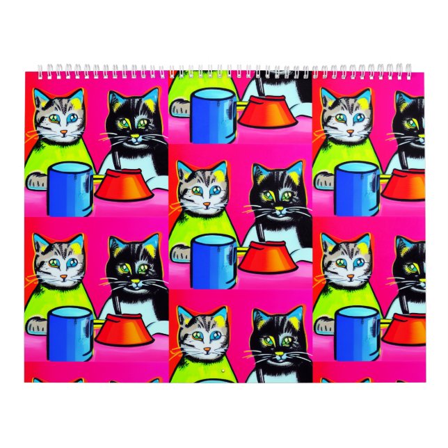 Calendario De Cats Go Wild 2023 (Tapa)