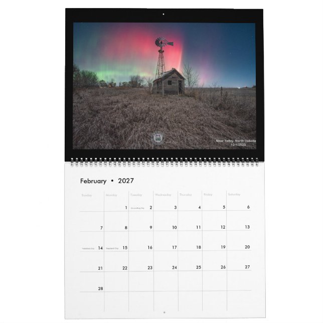 Calendario de CDSWXC 2025 de Josh Frye (Feb 2027)