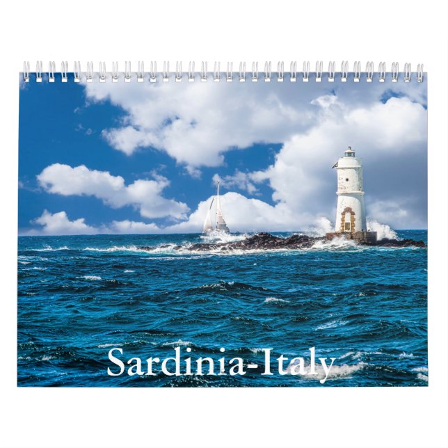 Calendario de Cerdeña-Italia (Tapa)