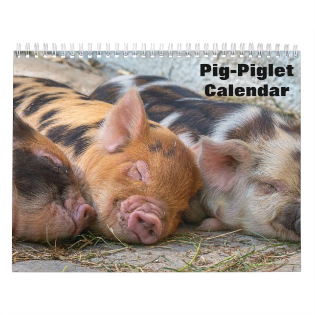 Calendario de Cerdo-Lechón 2026 (Tapa)