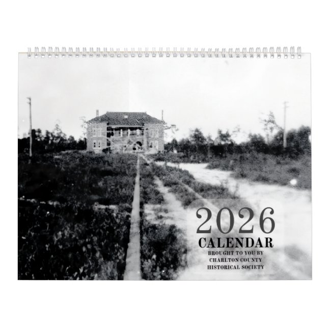 Calendario de Charlton County Historical Society 2 (Tapa)