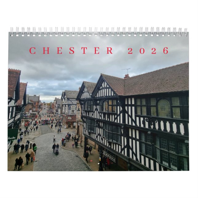 Calendario de Chester 2026 (Tapa)