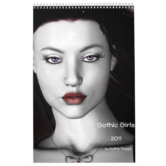 Calendario de Chicas góticos 2 2011