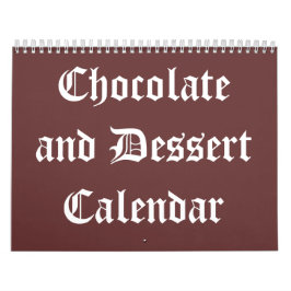 Calendario de chocolate y postre 20XX