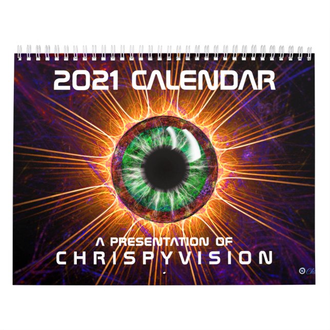 Calendario de Chrispyvision 2021 (Tapa)