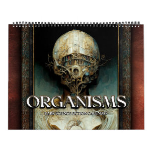 Calendario de ciencia ficción oscura surrealista O