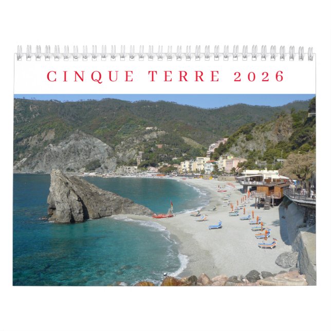 Calendario de Cinque Terre 2026 (Tapa)