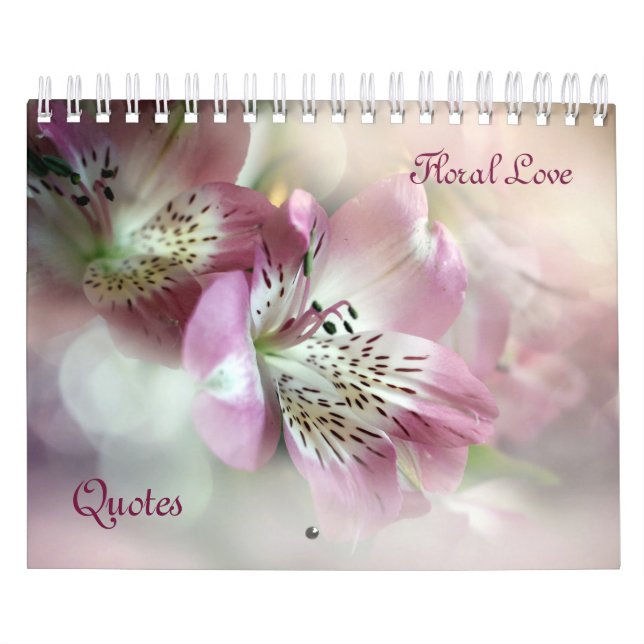 Calendario de Citas de Amor Floral (Tapa)