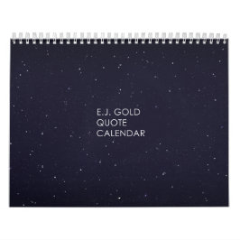Calendario de Citas de E.J. Gold