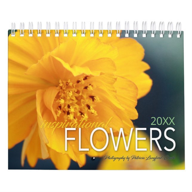 Calendario de citas de flores e inspiración (Tapa)