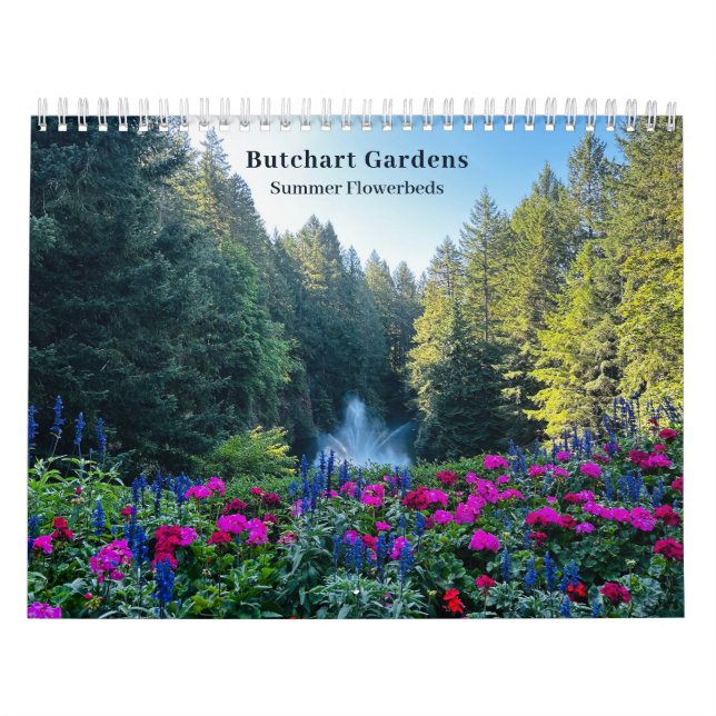 Calendario de citas de fotografía de los jardines  (Tapa)