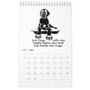Calendario de citas de Gran Danés blanco
