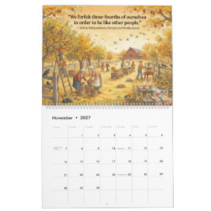 Calendario de Citas Divertidas de Filosofía para N