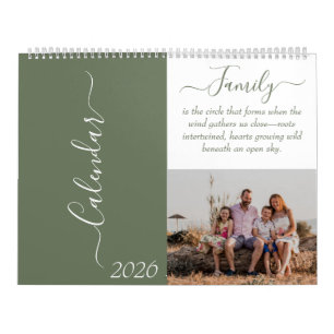 Calendario de citas familiares 2026