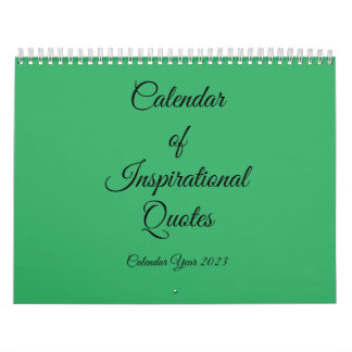 Calendario de citas inspiradoras 2023