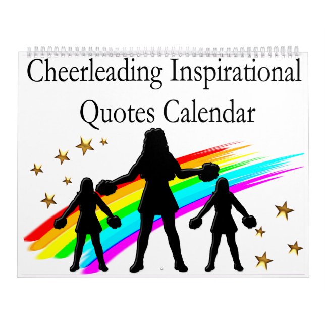 CALENDARIO DE CITAS INSPIRADORAS DE CHEERLEADER (Tapa)