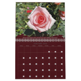 Calendario de citas inspiradoras de fotografía de