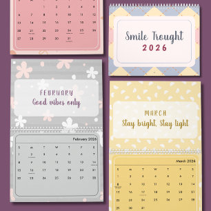 Calendario de citas lindas 2026