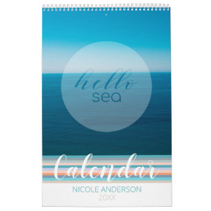 Calendario de citas oceánicas modernas