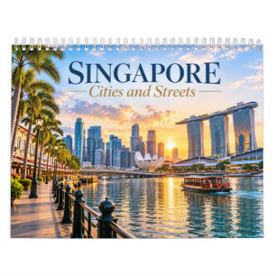 Calendario de Ciudades y Calles de Singapur