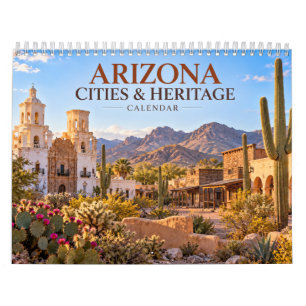 Calendario de Ciudades y Patrimonio de Arizona