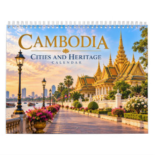 Calendario de Ciudades y Patrimonio de Camboya