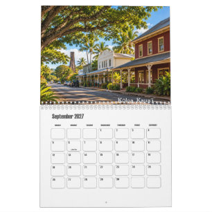 Calendario de Ciudades y Patrimonio de Hawái