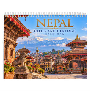 Calendario de Ciudades y Patrimonio de Nepal
