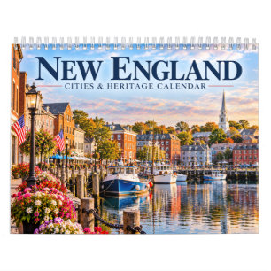 Calendario de Ciudades y Patrimonio de Nueva Ingla