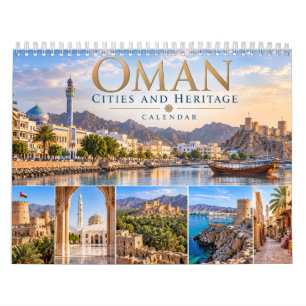Calendario de Ciudades y Patrimonio de Omán