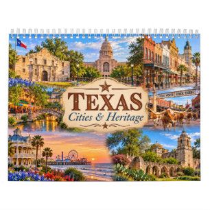 Calendario de ciudades y patrimonio de Texas