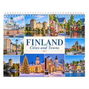 Calendario de ciudades y pueblos de Finlandia