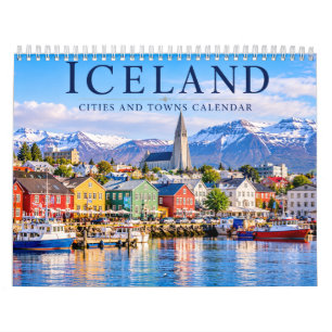 Calendario de ciudades y pueblos de Islandia