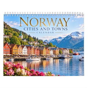 Calendario de Ciudades y Pueblos de Noruega