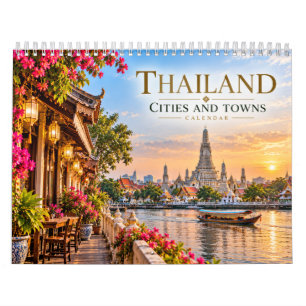 Calendario de Ciudades y Pueblos de Tailandia